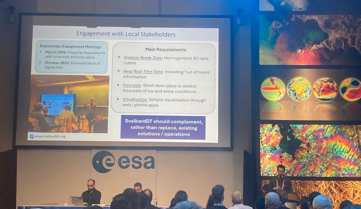 SvalbardDT at ESA&nbsp;Workshop