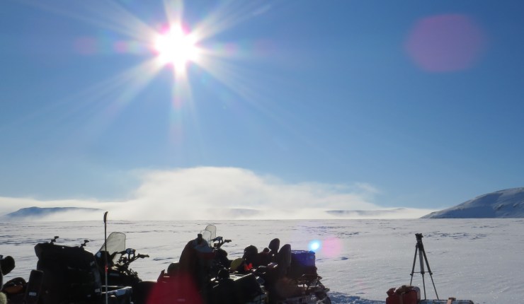Ulvebreen (Svalbard) Fieldwork